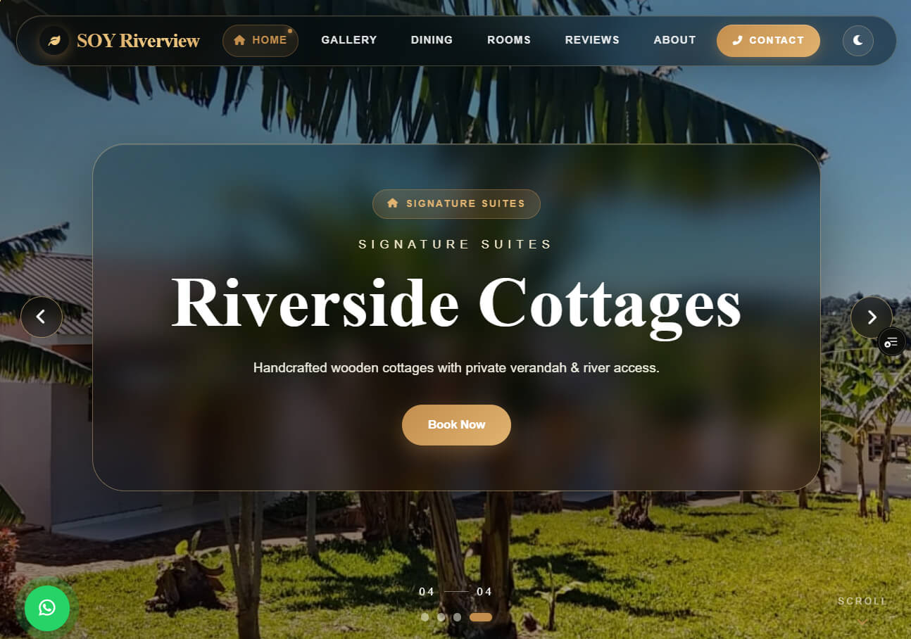 Riverview Resort Website